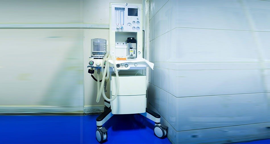 Laser suite set up for retinal treatment