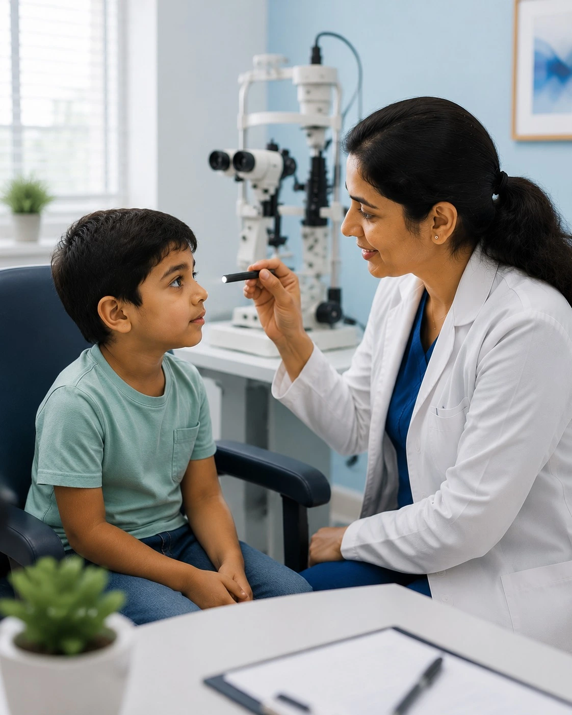Exam Season Eye Strain in Kids: What Parents Should Watch For